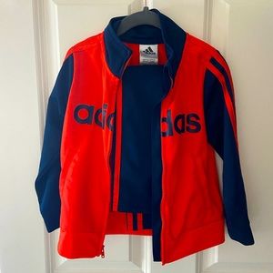 ADIDAS sweatshirt & sweatpants set - size 3T